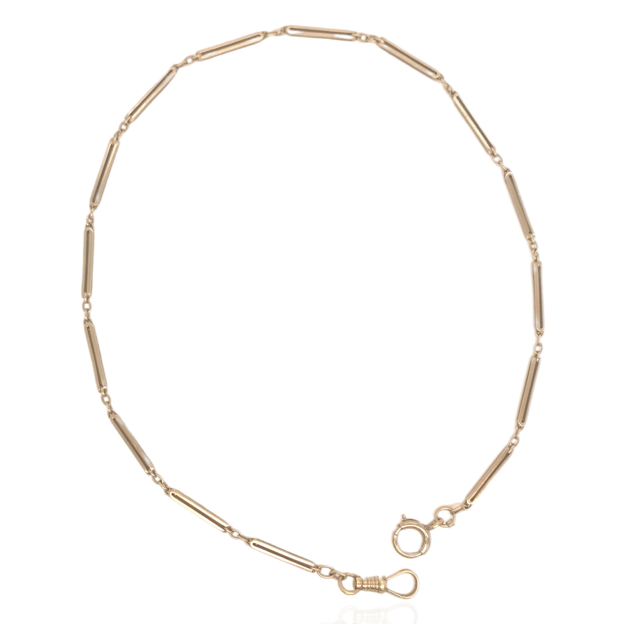 14k gold pocket online watch chain