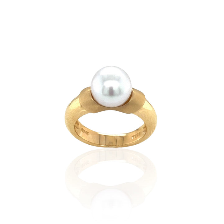 14 Karat Yellow Gold South Sea Pearl Ring